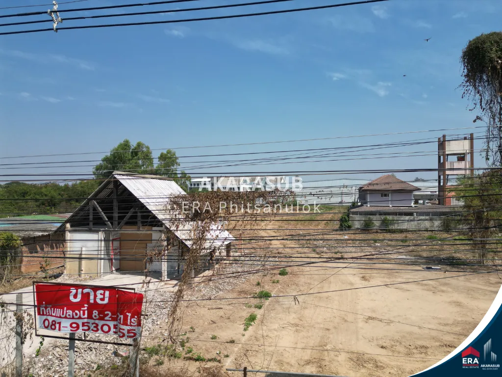 ที่ดินแปลงใหญ่ติดถนน ติดห้างสหแสงชัยซุปเปอร์สโตร์ และแมคโคร1 จ.พิษณุโลก รูปที่ 3