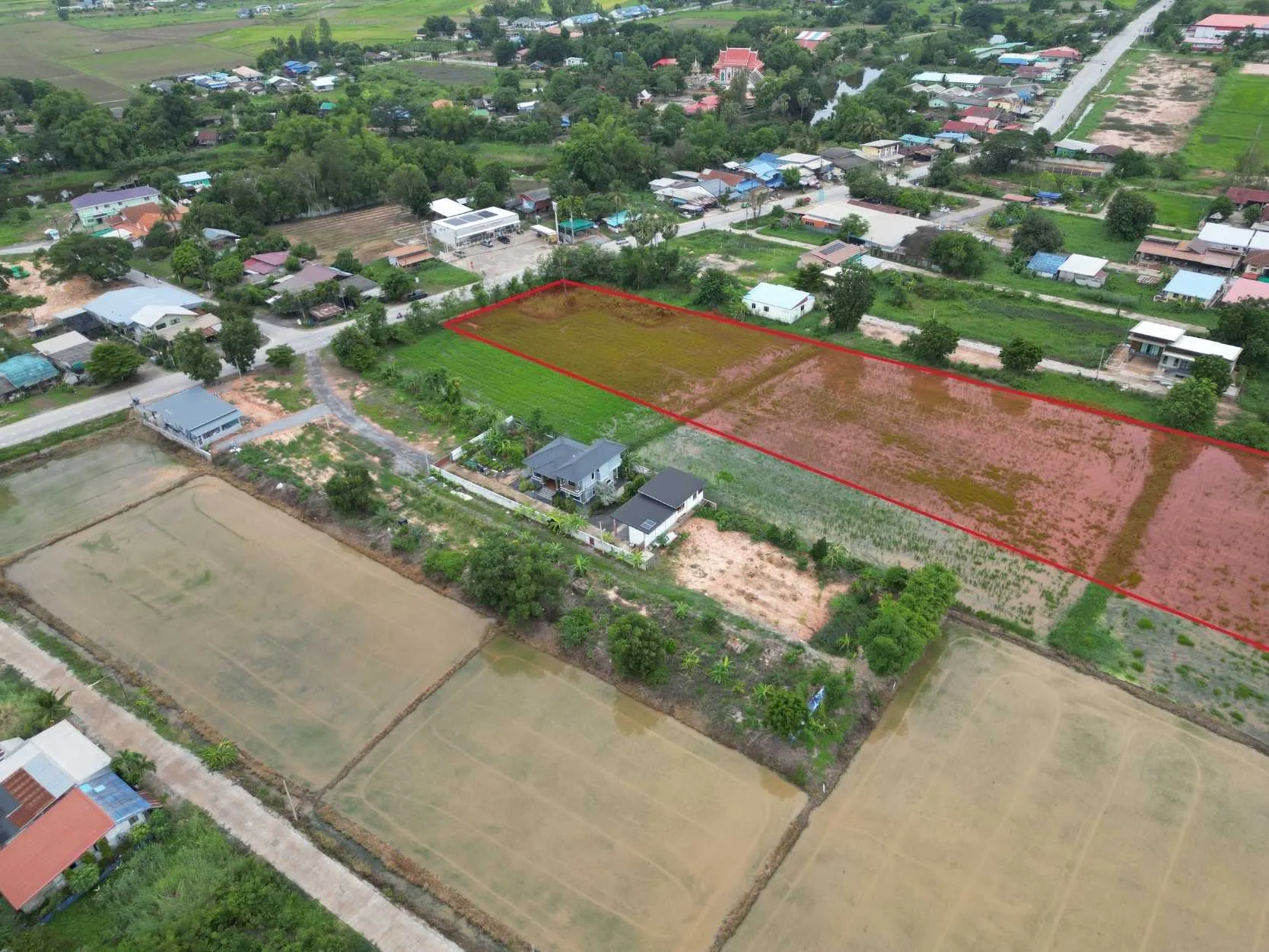 ที่ดินผืนใหญ่ 12 ไร่ ทำเลสระโคล่-เมืองพิษณุโลก ศักยภาพสูง รูปที่ 3