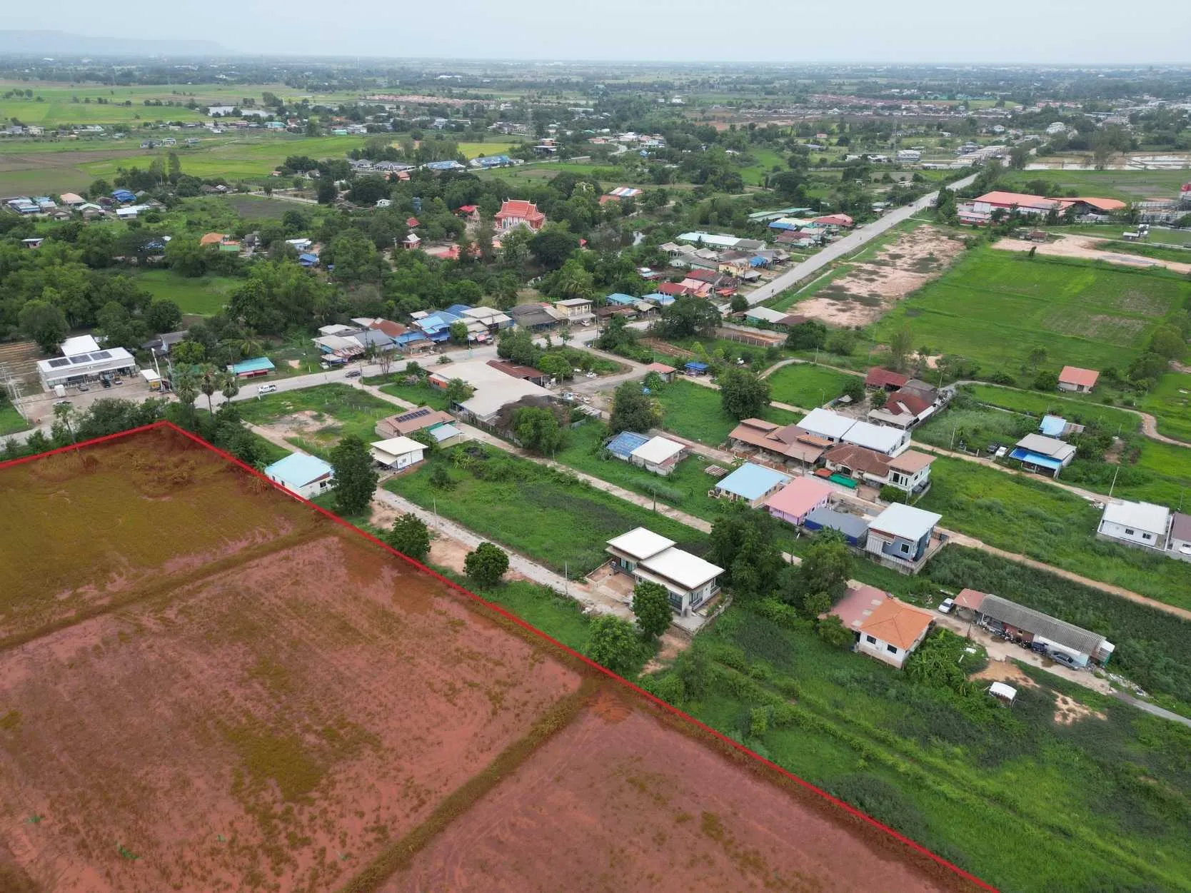 ที่ดินผืนใหญ่ 12 ไร่ ทำเลสระโคล่-เมืองพิษณุโลก ศักยภาพสูง รูปที่ 8