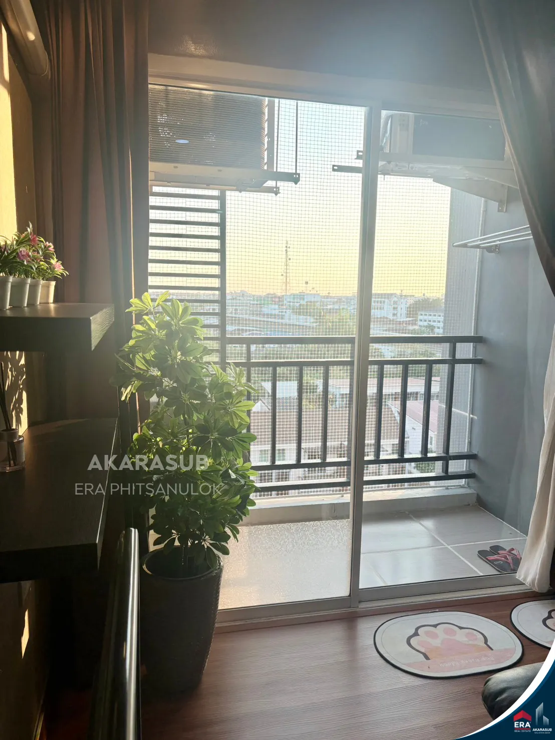 Harmony Condo ชั้น 7 ห้องใหญ่ พร้อมผู้เช่า ทำเลใจกลางเมือง ใกล้ บขส. พิษณุโลก รูปที่ 4