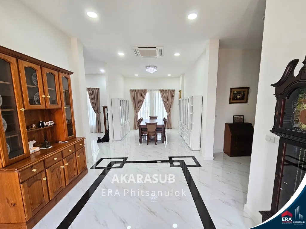 ขายบ้านหรู บนที่ดิน 1ไร่ ใช้วัสดุอย่างดี พร้อมเฟอร์นิเจอร์นำเข้า ใกล้ม.นเรศวร จ.พิษณุโลก รูปที่ 11