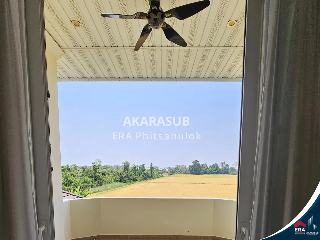 ขายบ้านหรู บนที่ดิน 1ไร่ ใช้วัสดุอย่างดี พร้อมเฟอร์นิเจอร์นำเข้า ใกล้ม.นเรศวร จ.พิษณุโลก รูปที่ 14