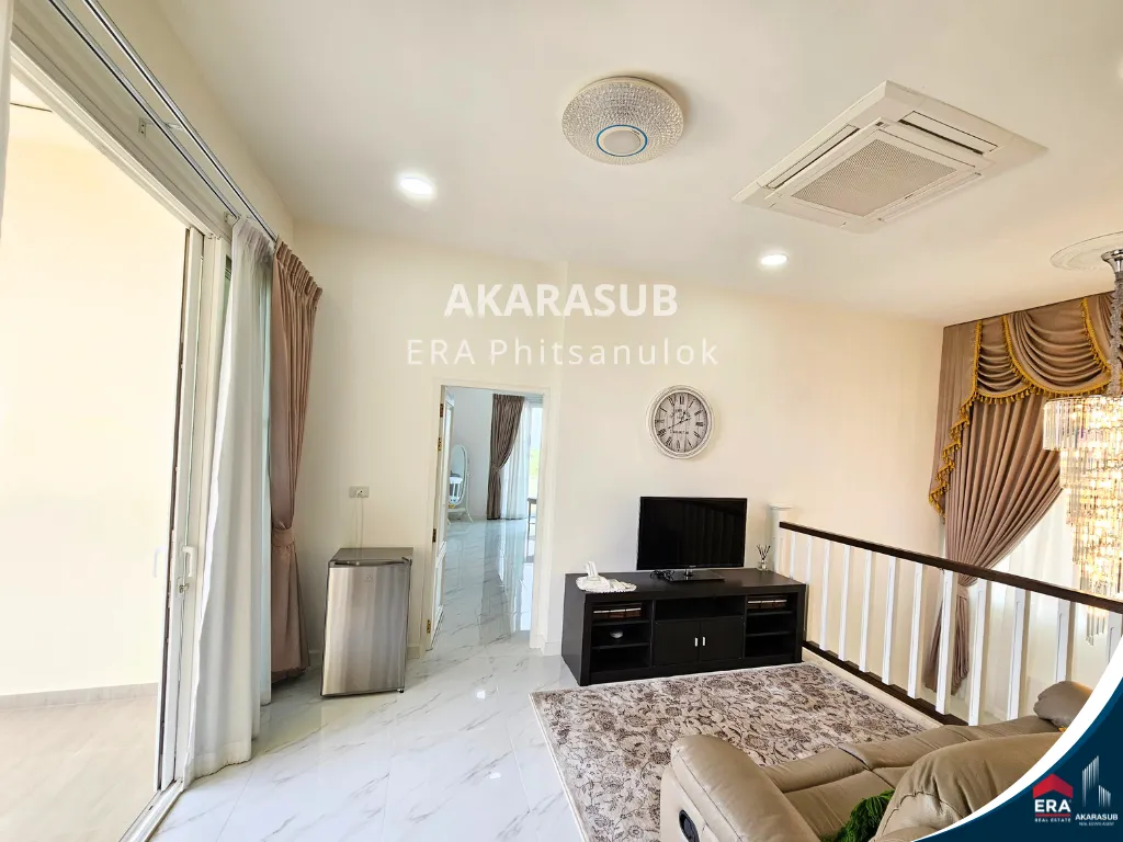 ขายบ้านหรู บนที่ดิน 1ไร่ ใช้วัสดุอย่างดี พร้อมเฟอร์นิเจอร์นำเข้า ใกล้ม.นเรศวร จ.พิษณุโลก รูปที่ 15