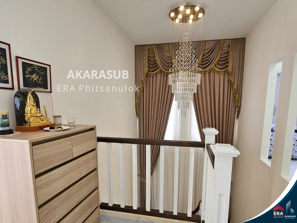 ขายบ้านหรู บนที่ดิน 1ไร่ ใช้วัสดุอย่างดี พร้อมเฟอร์นิเจอร์นำเข้า ใกล้ม.นเรศวร จ.พิษณุโลก รูปที่ 16