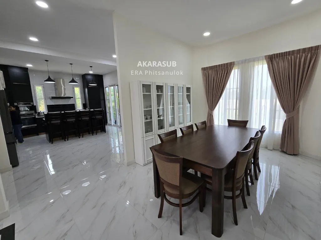 ขายบ้านหรู บนที่ดิน 1ไร่ ใช้วัสดุอย่างดี พร้อมเฟอร์นิเจอร์นำเข้า ใกล้ม.นเรศวร จ.พิษณุโลก รูปที่ 26