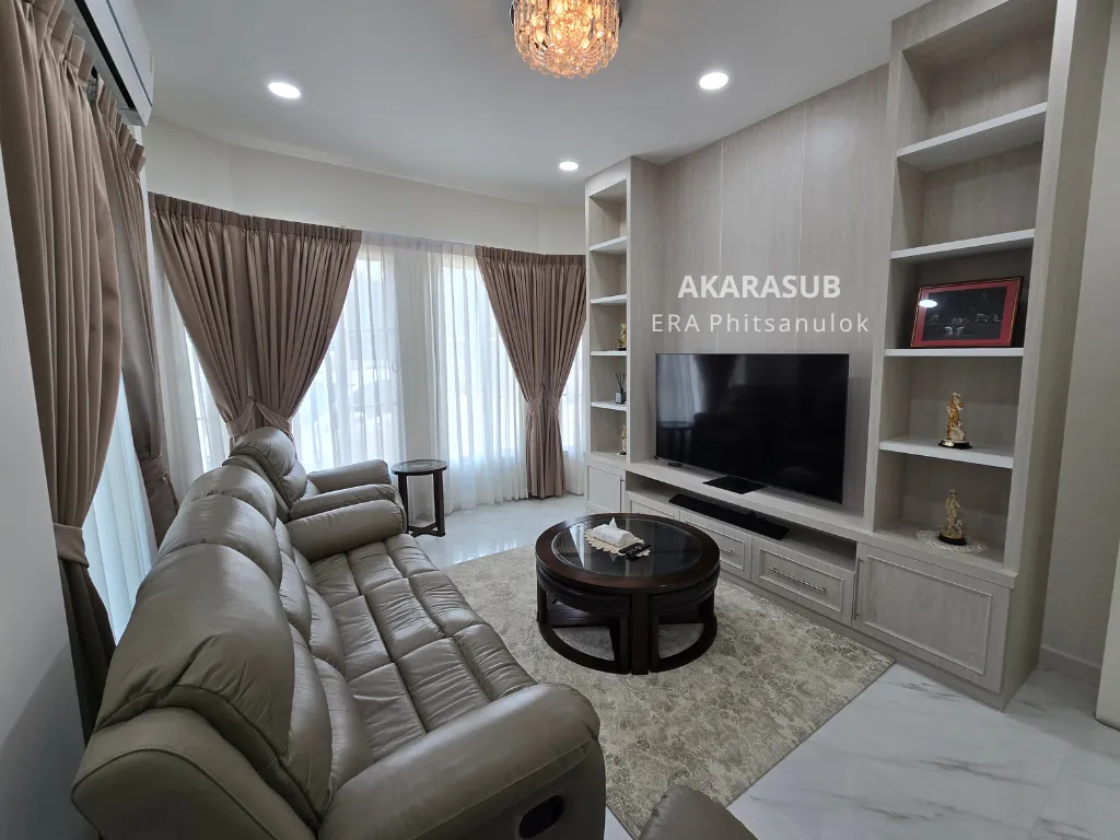 ขายบ้านหรู บนที่ดิน 1ไร่ ใช้วัสดุอย่างดี พร้อมเฟอร์นิเจอร์นำเข้า ใกล้ม.นเรศวร จ.พิษณุโลก รูปที่ 29