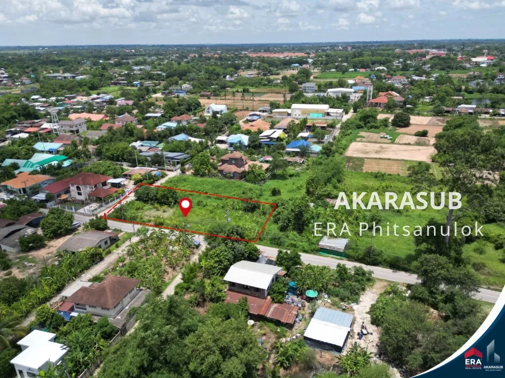 ขายที่ดินเปล่า ถมแล้ว ติดถนน 2 ด้าน หลังโรงเรียนสะพาน 3 ทำเลชุมชน รูปที่ 3