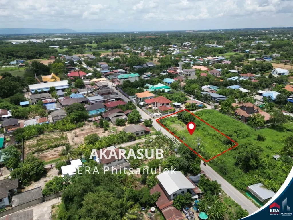 ขายที่ดินเปล่า ถมแล้ว ติดถนน 2 ด้าน หลังโรงเรียนสะพาน 3 ทำเลชุมชน รูปที่ 5