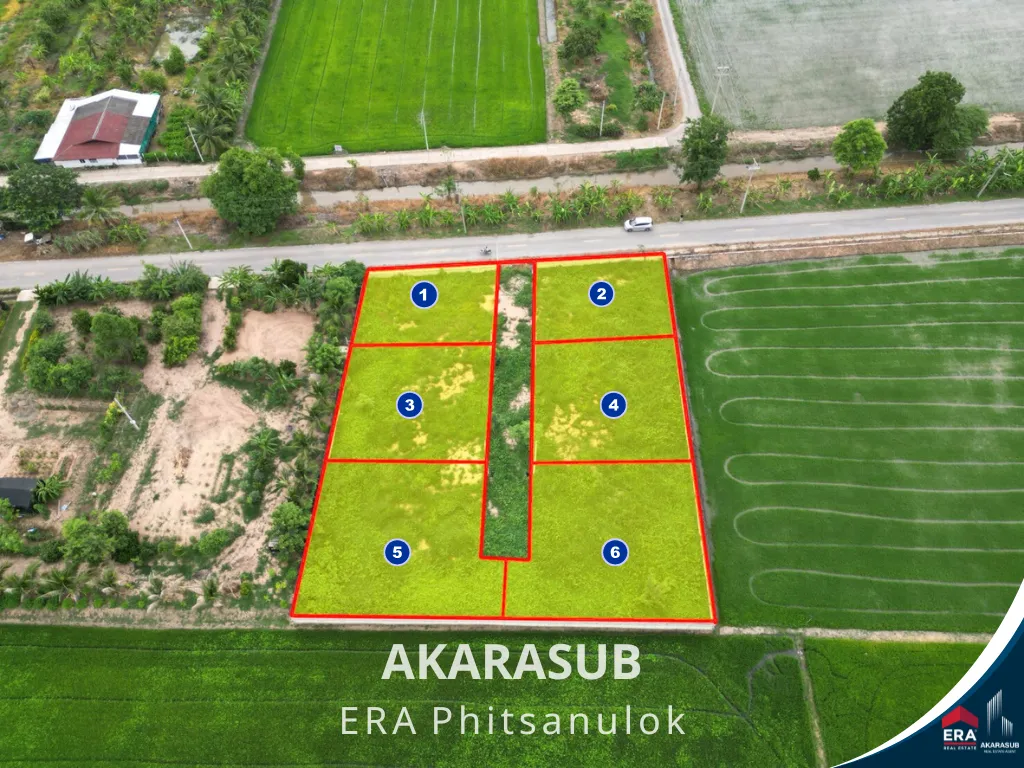 ที่ดินถมแล้ว น้ำไฟเข้าพร้อม มี 6 แปลง สามารถสร้างบ้านได้ 6หลัง ทำเลดี ใกล้มน. รูปที่ 2