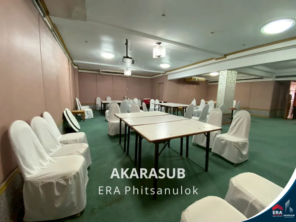 โรงเเรมใจกลางเมืองพิษณุโลก บนที่ดิน6ไร่กว่า ขนาด126ห้องพัก พร้อมห้องจัดงานต่างๆ รูปที่ 39