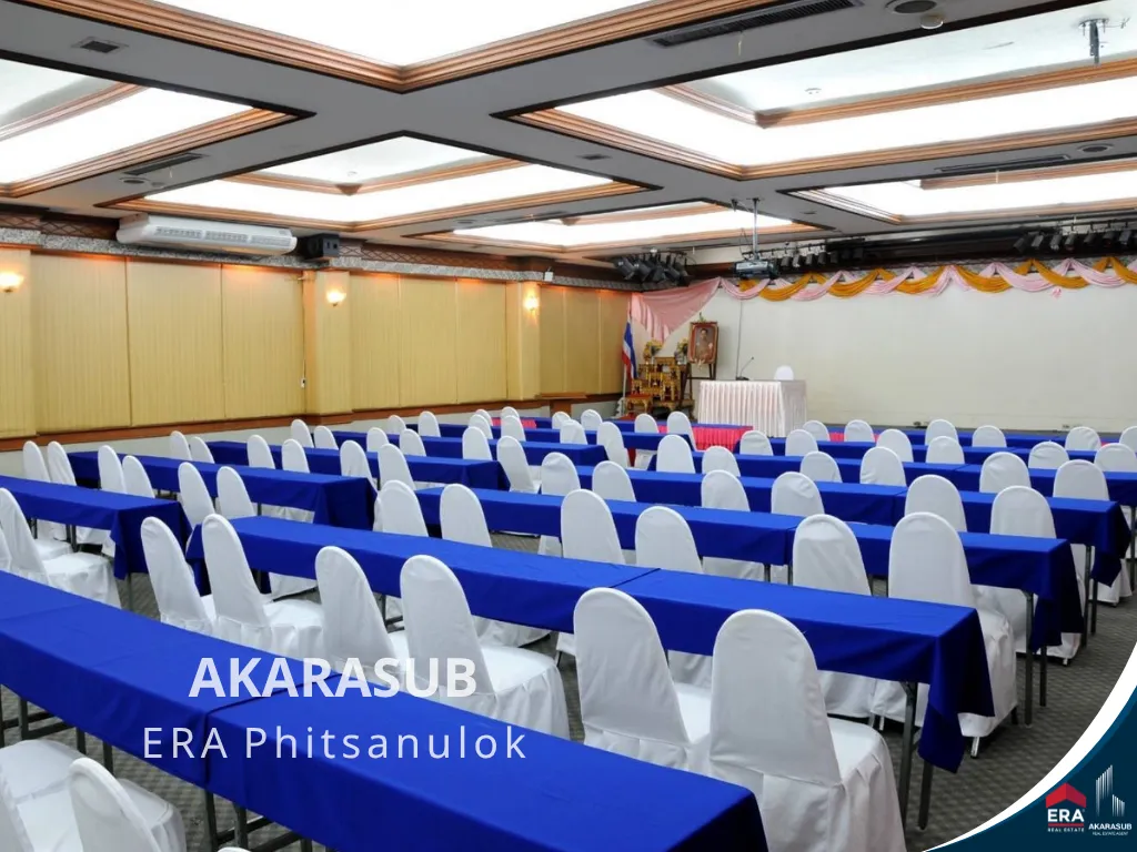 โรงเเรมใจกลางเมืองพิษณุโลก บนที่ดิน6ไร่กว่า ขนาด126ห้องพัก พร้อมห้องจัดงานต่างๆ รูปที่ 41