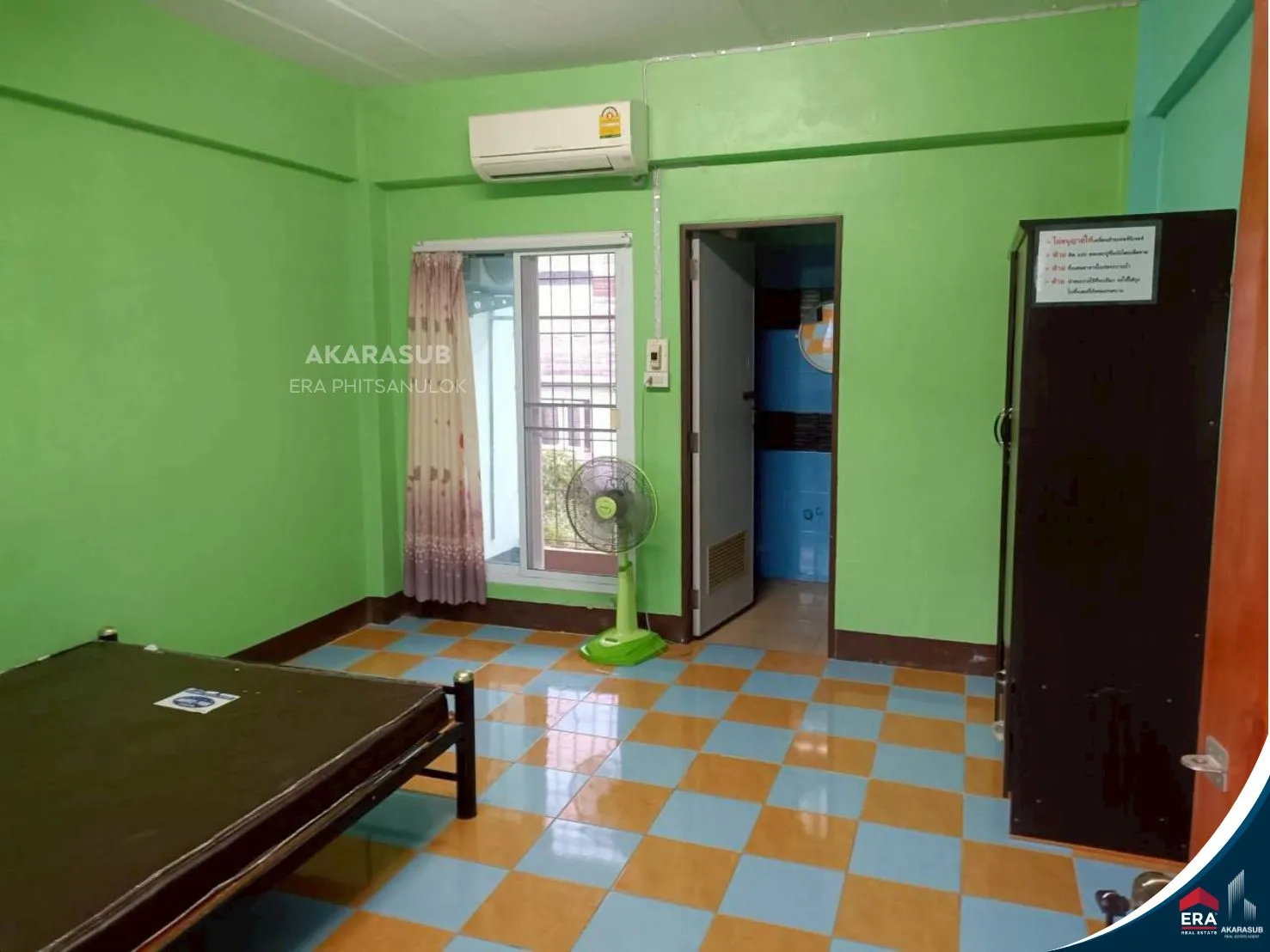 หอพักกลางเมืองพิษณุโลก ใกล้สถานศึกษาและหน่วยราชการ ผู้เช่าเต็มเกือบตลอด รูปที่ 18