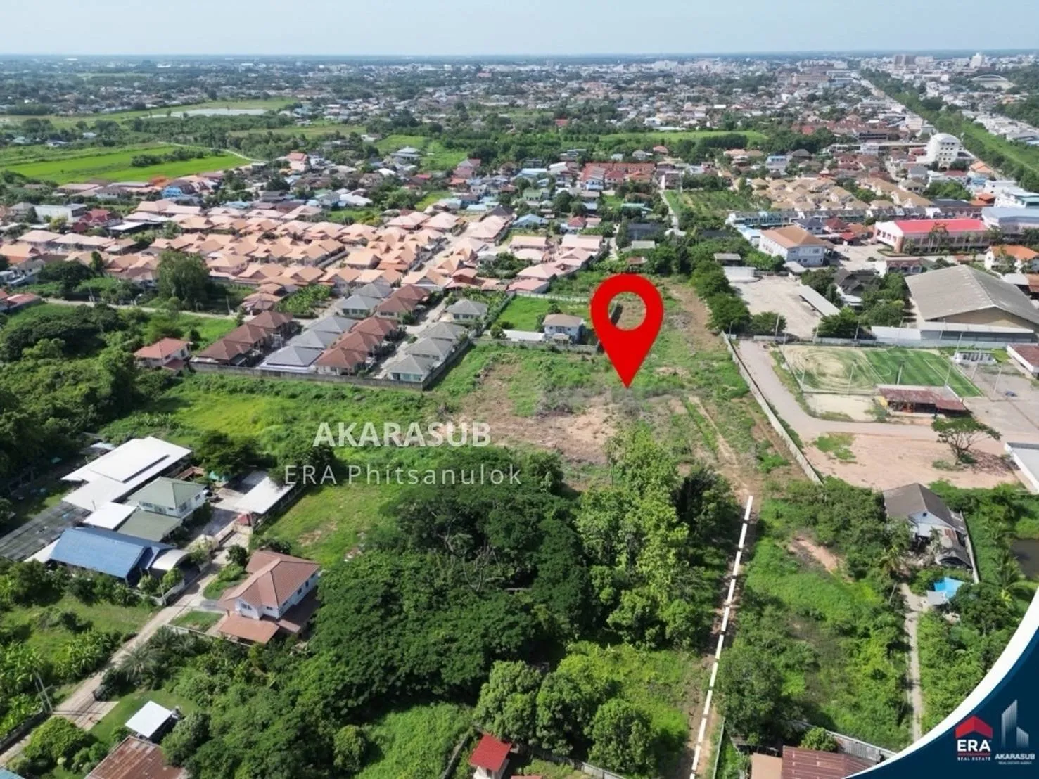 ที่ดินแปลงใหญ่เกือบ 10 ไร่ เหมาะสำหรับทำบ้านจัดสรร ใกล้ ถ.ธรรมบูชา และ ถ.เอกาทศรถ รูปที่ 5