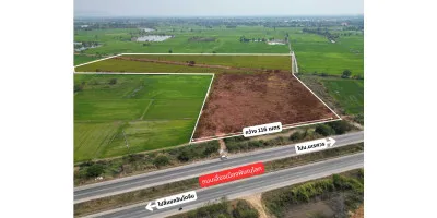 ที่ดิน 47 ไร่ ติดถนนเลี่ยงเมืองพิษณุโลก หน้ากว้าง 116 เมตร แปลงใหญ่ศักยภาพสูง รูปที่ 4