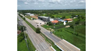 ที่ดินติดถนนใหญ่ ทล.12 เมืองพิษณุโลก ทำเลธุรกิจ ก่อนถึงสามแยกซีพี รูปที่ 2