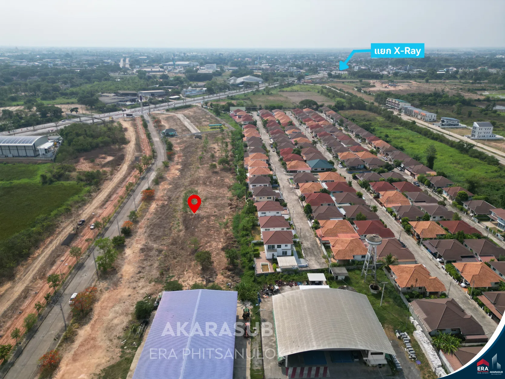 ที่ดินถมแล้ว 4ไร่กว่า ใกล้สี่แยกเอ็กซเรย์ และ ถ.เลี่ยงเมืองพิษณุโลก รูปที่ 6