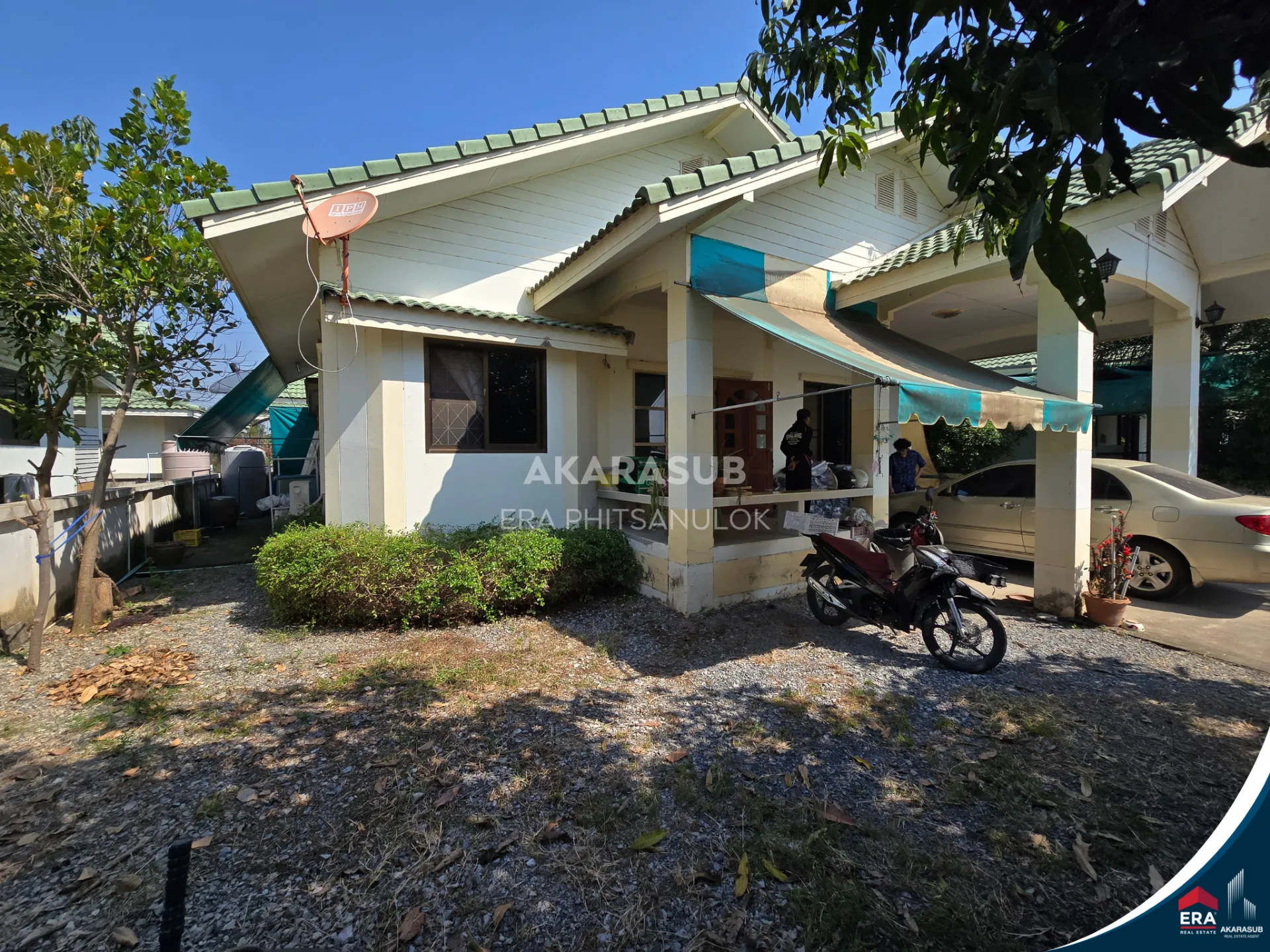 บ้านเดี่ยวโซนหัวรอ ร่มรื่น อยู่สบาย ใกล้ตลาดร่วมเจริญ รูปที่ 9