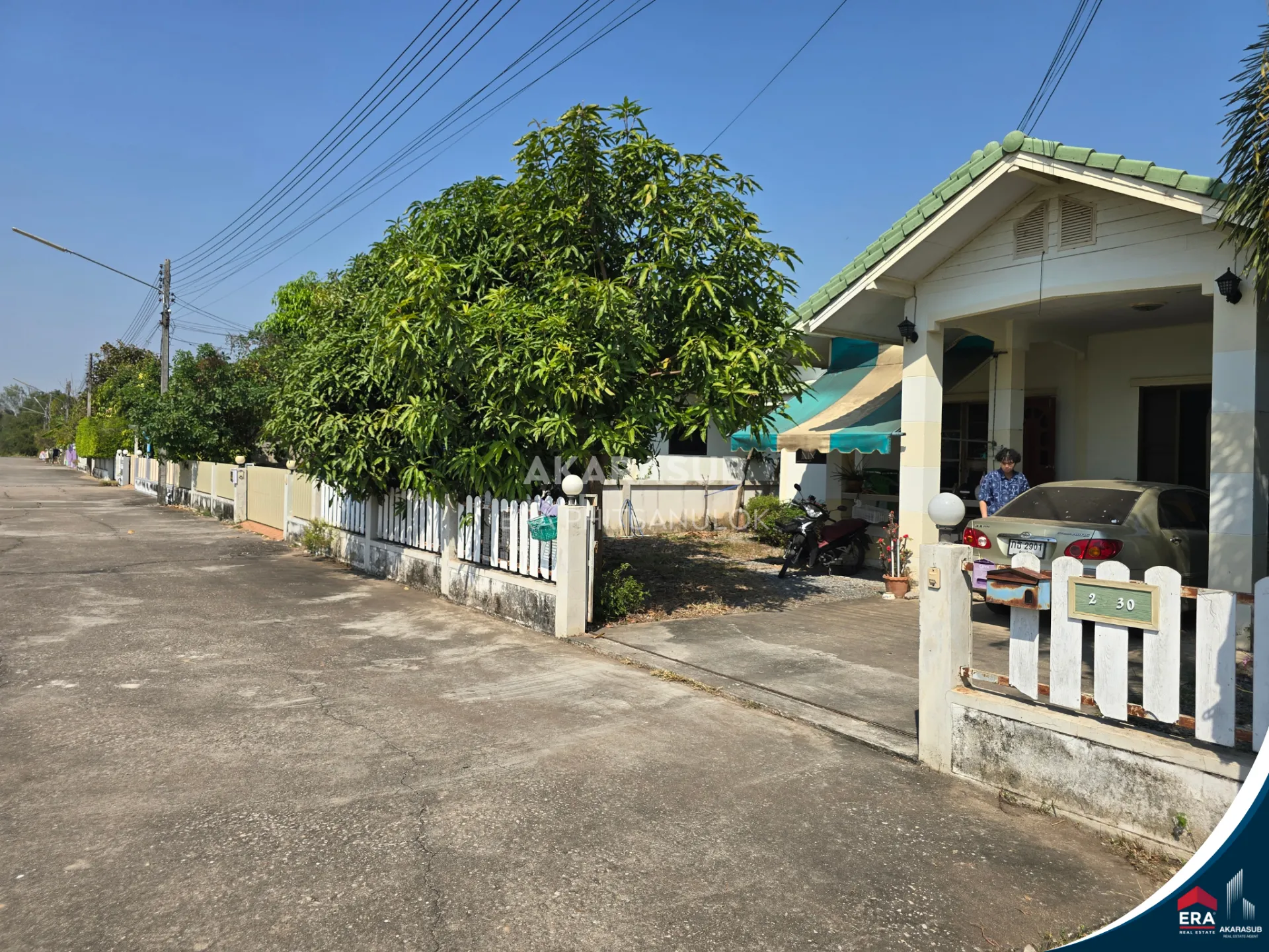 บ้านเดี่ยวโซนหัวรอ ร่มรื่น อยู่สบาย ใกล้ตลาดร่วมเจริญ รูปที่ 12