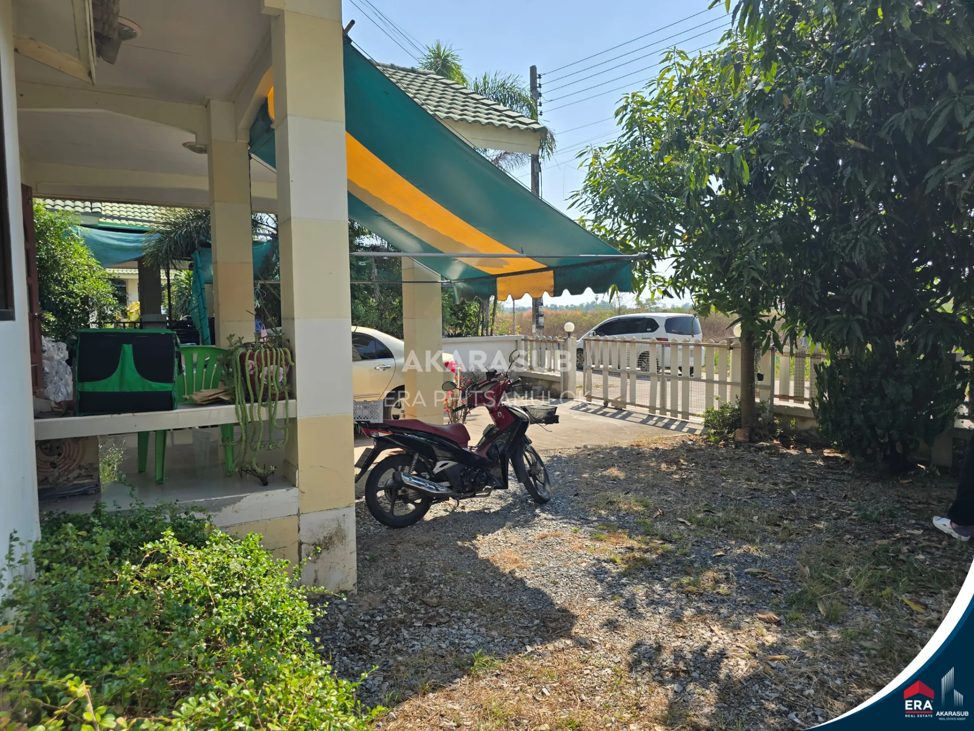 บ้านเดี่ยวโซนหัวรอ ร่มรื่น อยู่สบาย ใกล้ตลาดร่วมเจริญ รูปที่ 13
