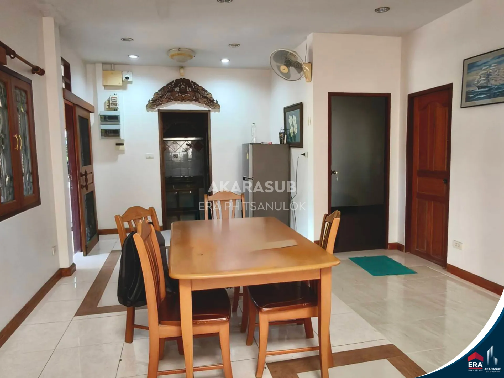 บ้านหลังใหญ่ในเมืองพิษณุโลก หมู่บ้านวนาเลคโฮม พื้นที่ 351 ตร.ม. เหมาะครอบครัวใหญ่ / โฮมออฟฟิศ รูปที่ 2