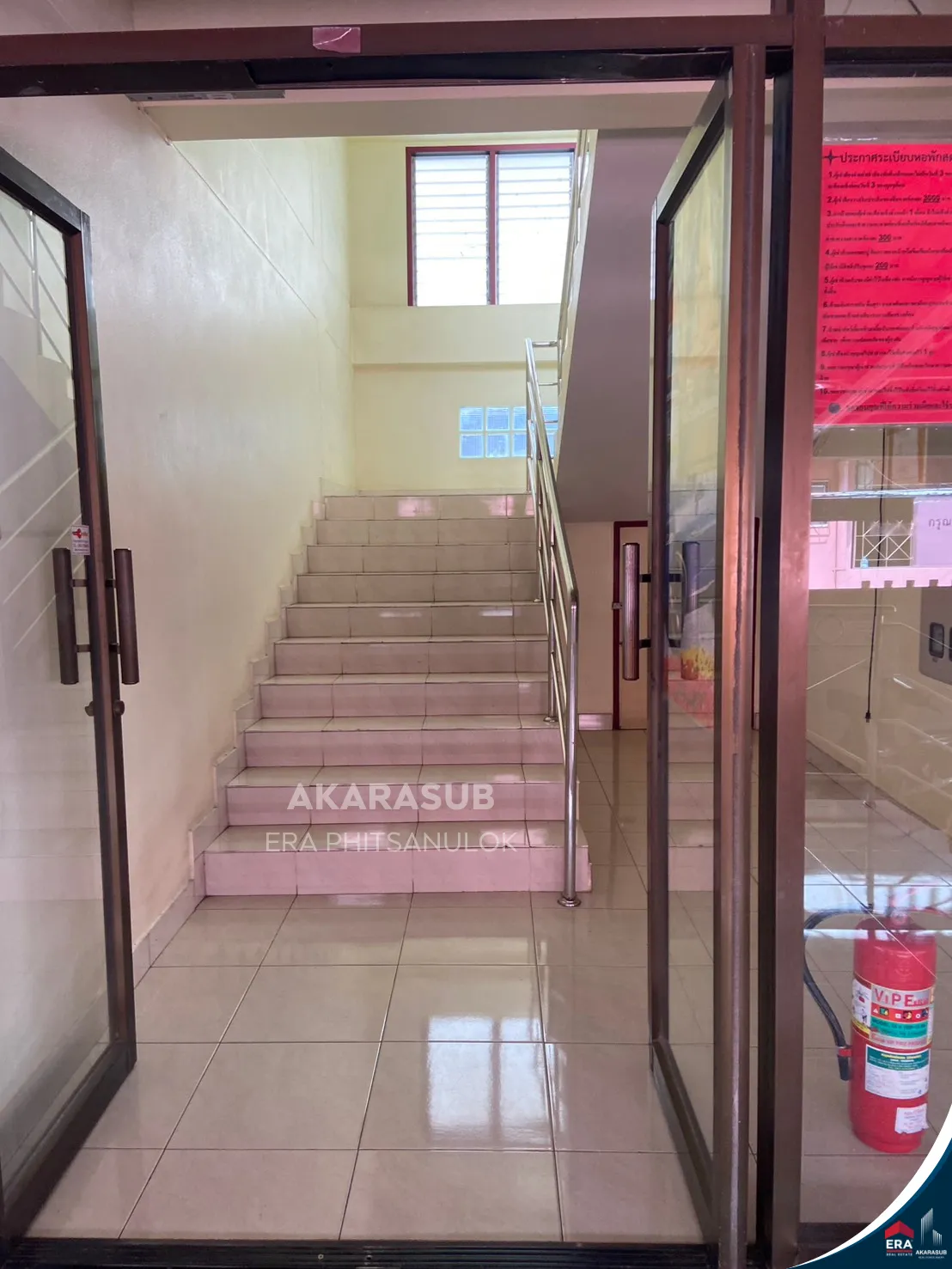 หอพักนักศึกษา 4 ชั้น ใกล้ ม.นเรศวร ประตู 4 เพียง 200 เมตร ผู้เช่าเต็มต่อเนื่อง รูปที่ 8