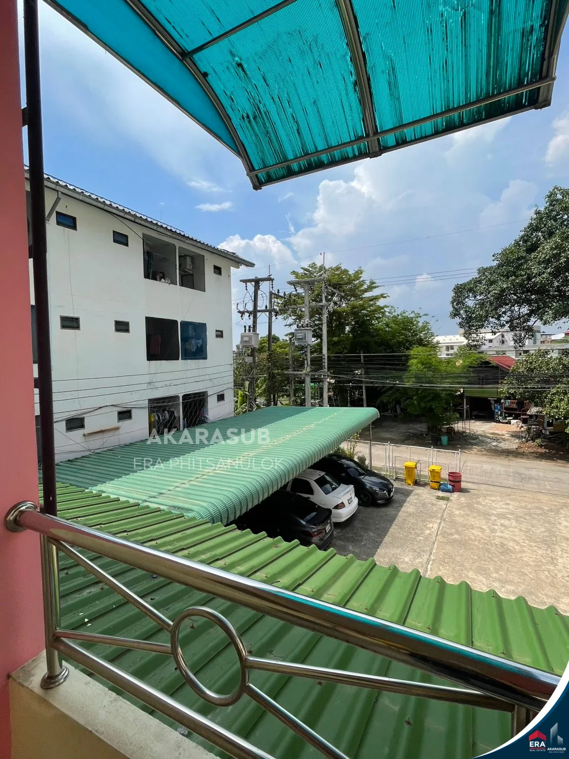 หอพักนักศึกษา 4 ชั้น ใกล้ ม.นเรศวร ประตู 4 เพียง 200 เมตร ผู้เช่าเต็มต่อเนื่อง รูปที่ 16