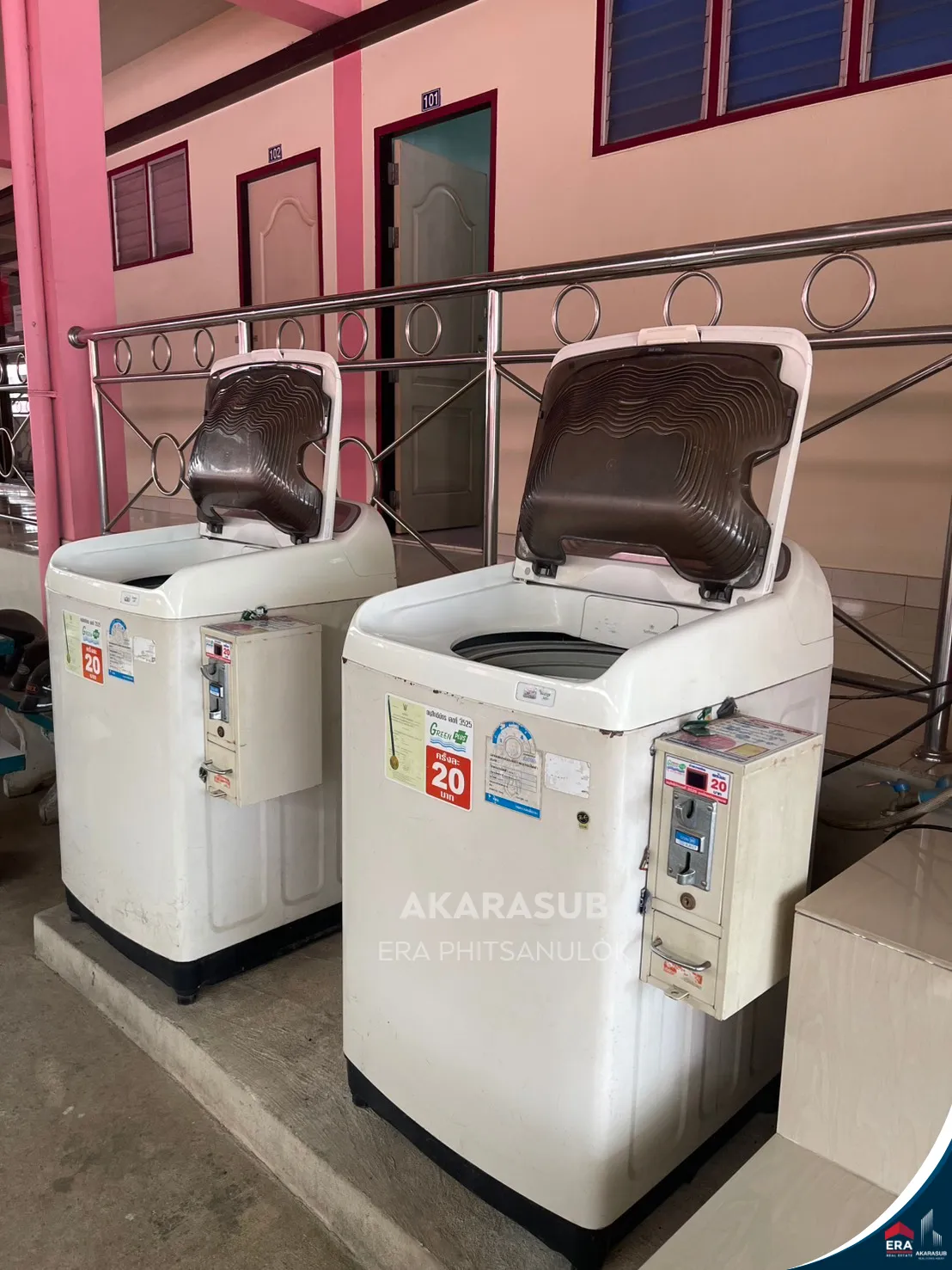 หอพักนักศึกษา 4 ชั้น ใกล้ ม.นเรศวร ประตู 4 เพียง 200 เมตร ผู้เช่าเต็มต่อเนื่อง รูปที่ 18