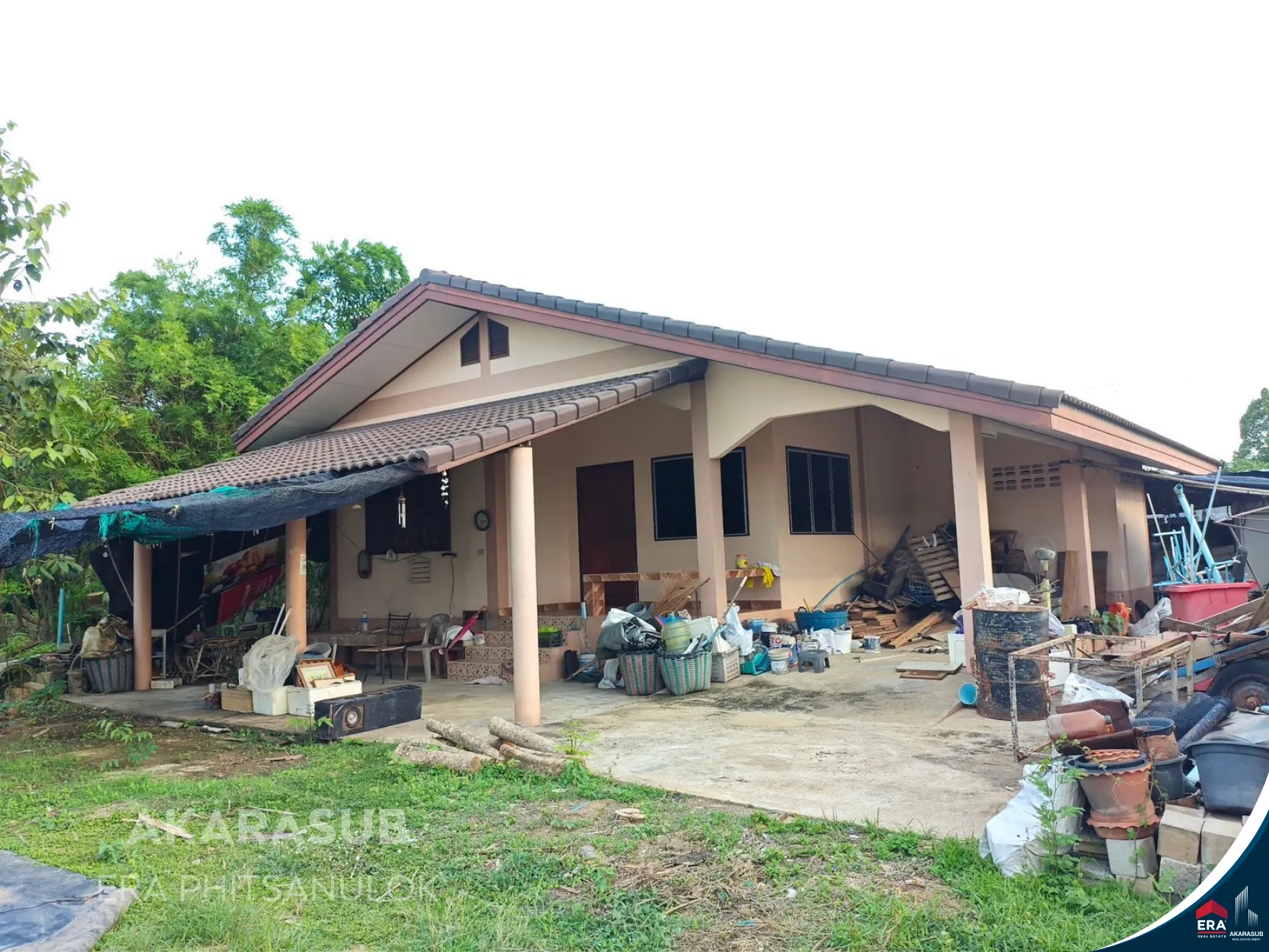 บ้านพร้อมที่ดินผืนใหญ่ ทำเลท่าทอง เงียบสงบ เป็นส่วนตัว รูปที่ 15