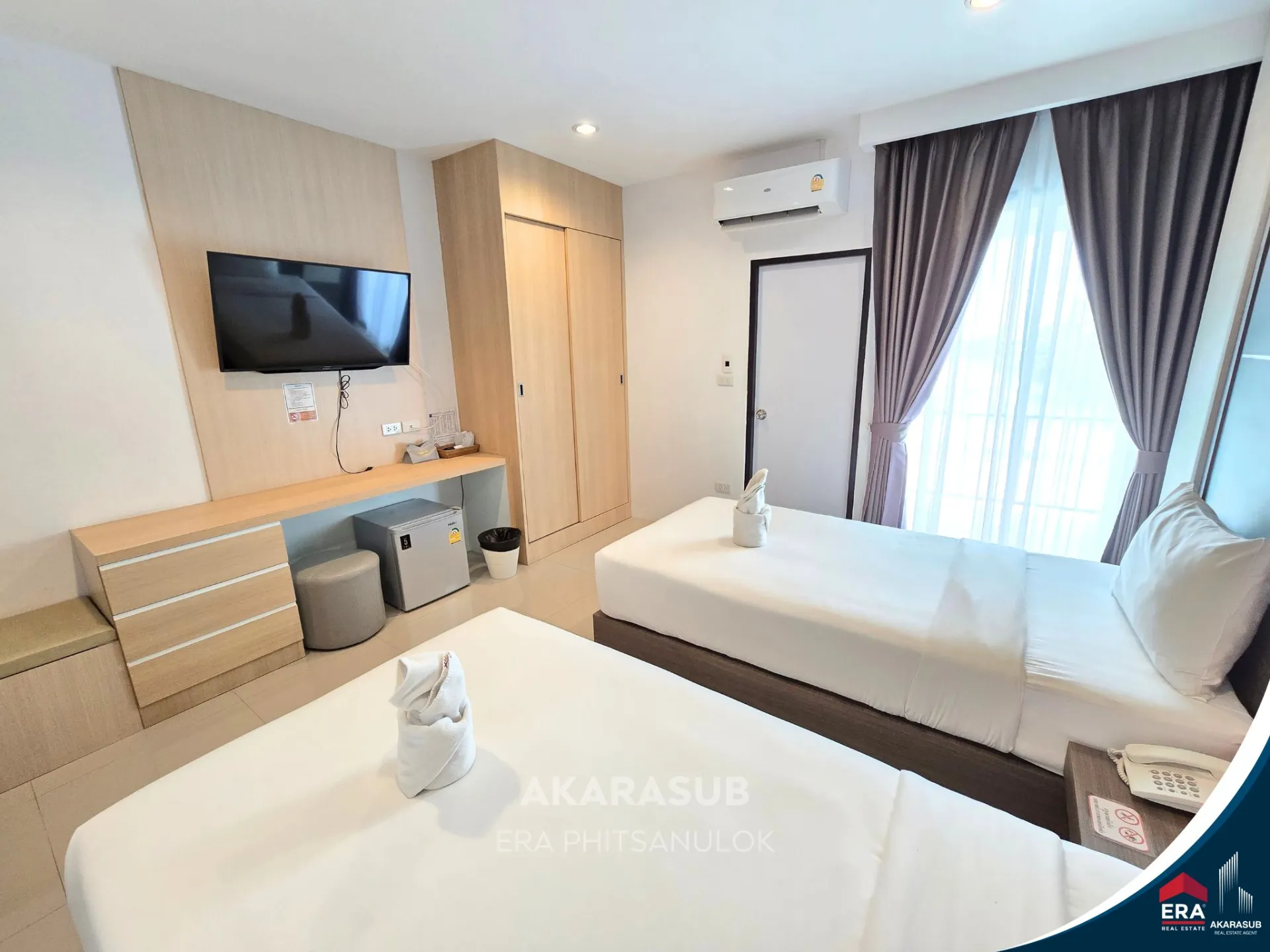 โรงแรม36ห้อง สภาพใหม่มาก ใจกลางพิษณุโลก ใกล้วัดจันทร์ตะวันตก และถนนคนเดิน รูปที่ 30