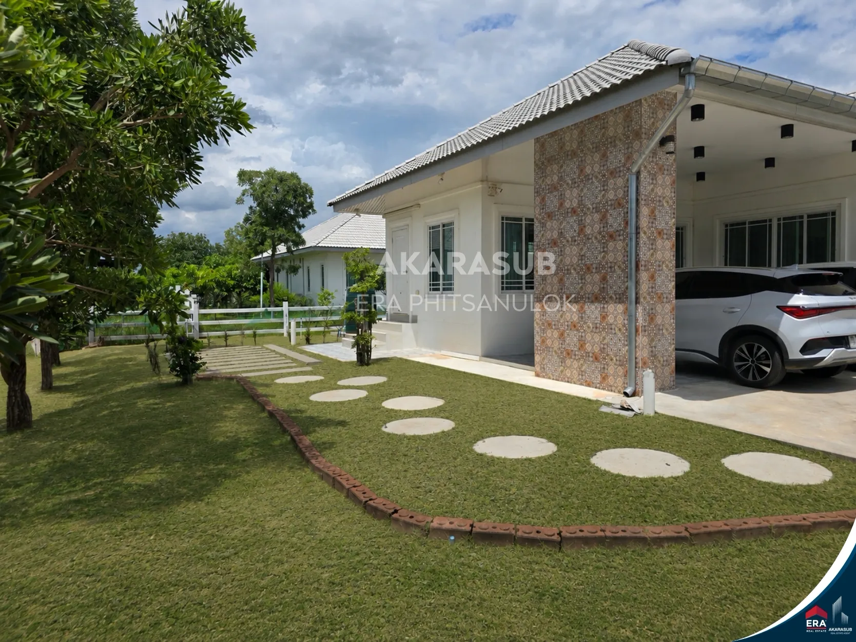 บ้านเดี่ยวชั้นเดียว ใหม่กริ๊บ บนที่ดิน 319 ตร.ว. ทำเลหัวรอ รูปที่ 2