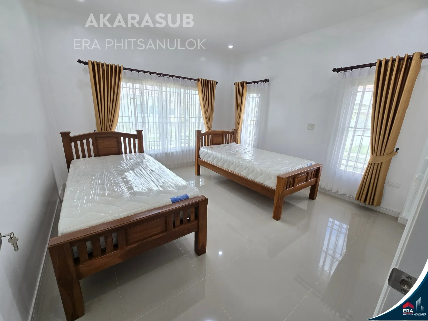 บ้านเดี่ยวชั้นเดียว ใหม่กริ๊บ บนที่ดิน 319 ตร.ว. ทำเลหัวรอ รูปที่ 8