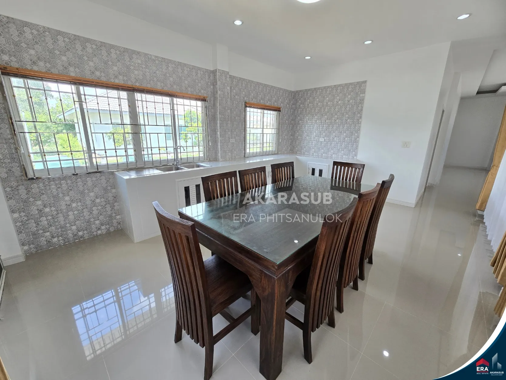 บ้านเดี่ยวชั้นเดียว ใหม่กริ๊บ บนที่ดิน 319 ตร.ว. ทำเลหัวรอ รูปที่ 15