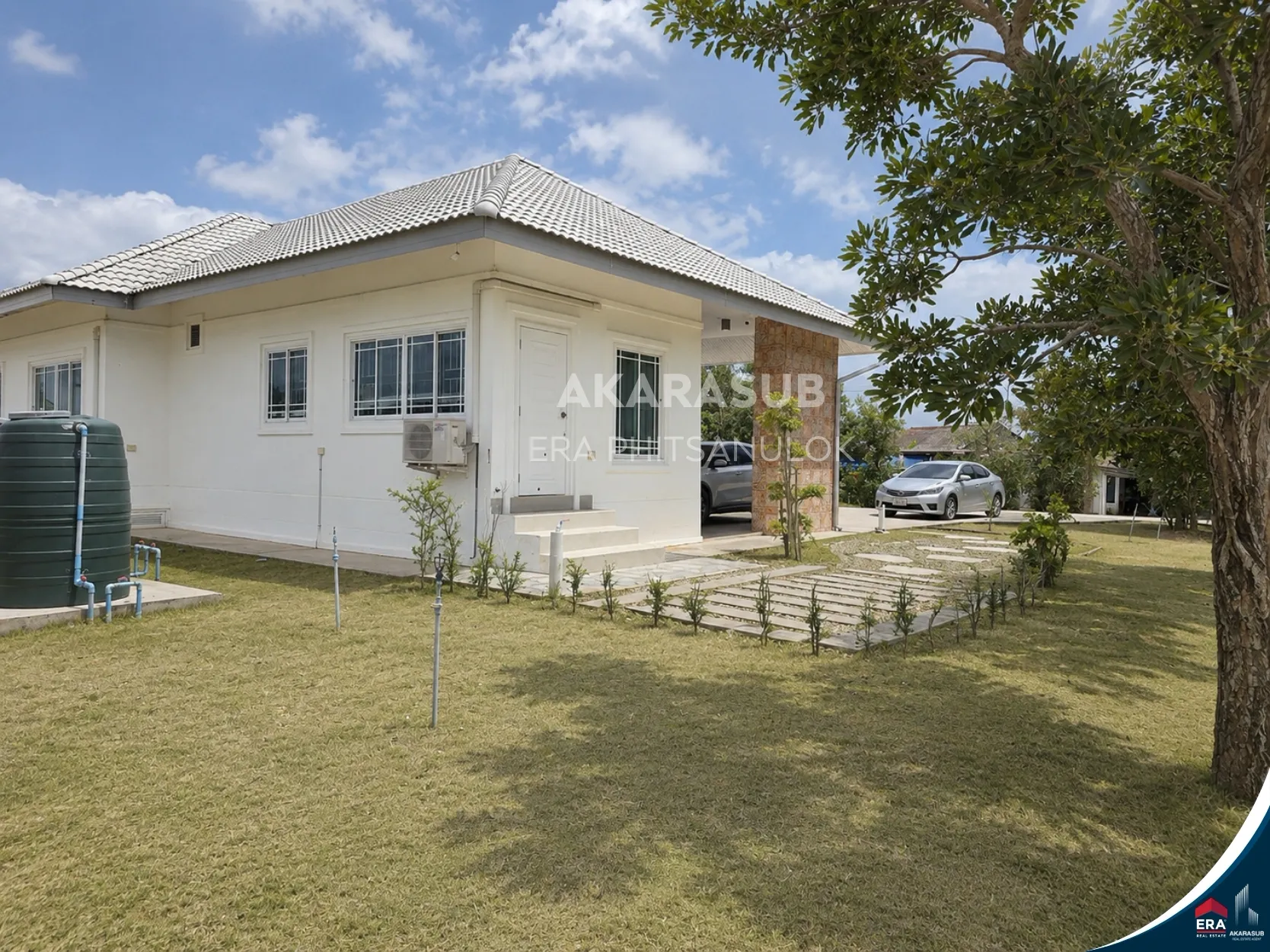 บ้านเดี่ยวชั้นเดียว ใหม่กริ๊บ บนที่ดิน 319 ตร.ว. ทำเลหัวรอ รูปที่ 19