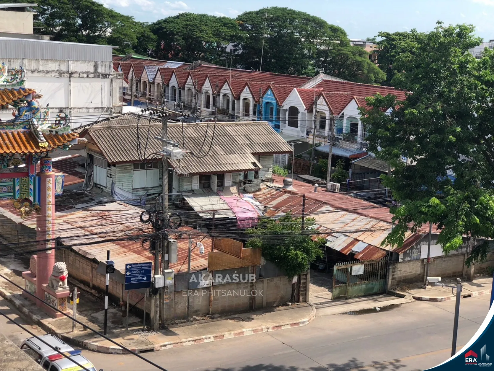 ที่ดินแปลงมุม 179ตร.วา ทำเลทองในเมือง ติดถนน3ฝั่ง ผังเมืองสีส้ม รูปที่ 1