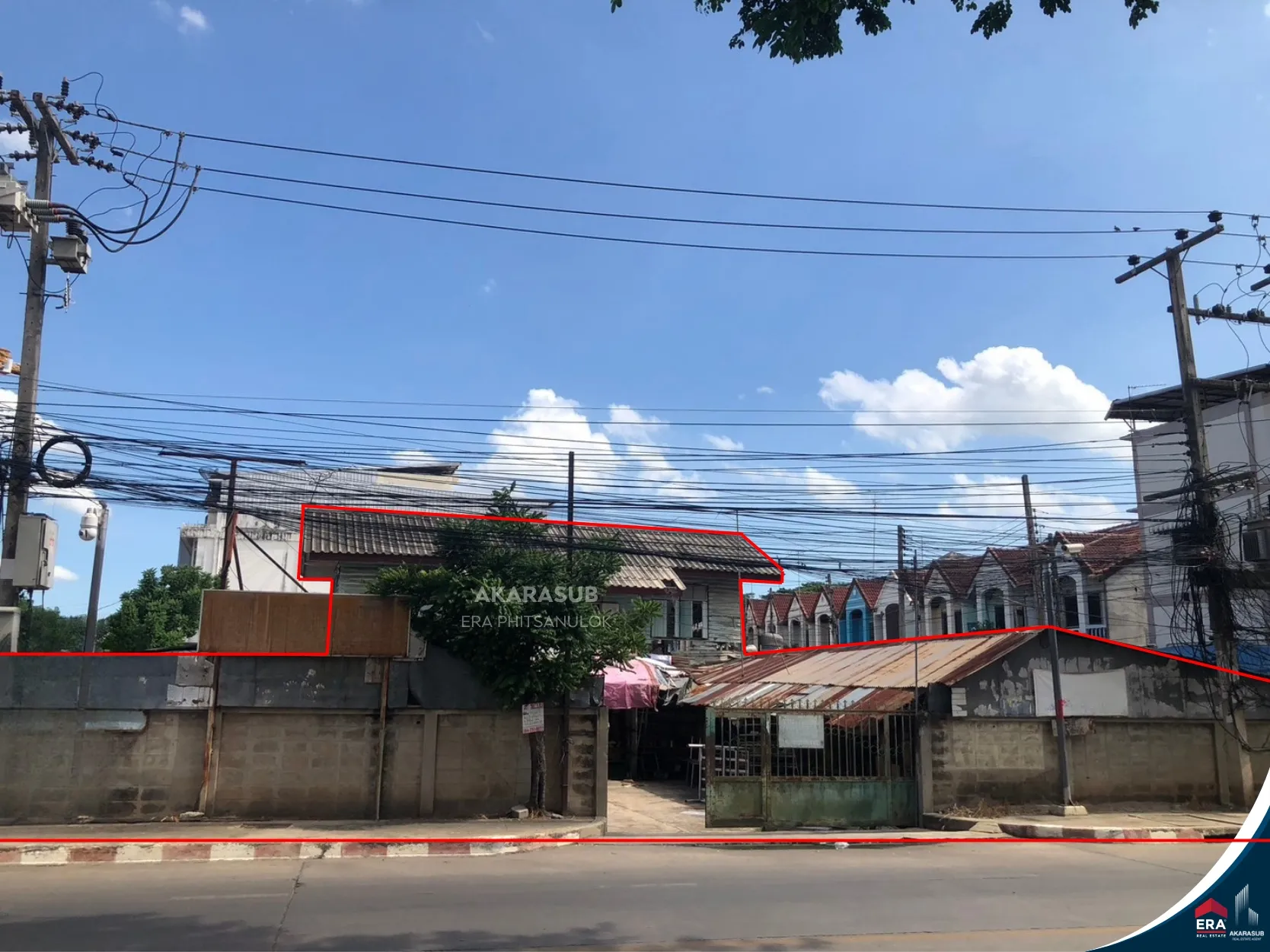 ที่ดินแปลงมุม 179ตร.วา ทำเลทองในเมือง ติดถนน3ฝั่ง ผังเมืองสีส้ม รูปที่ 2