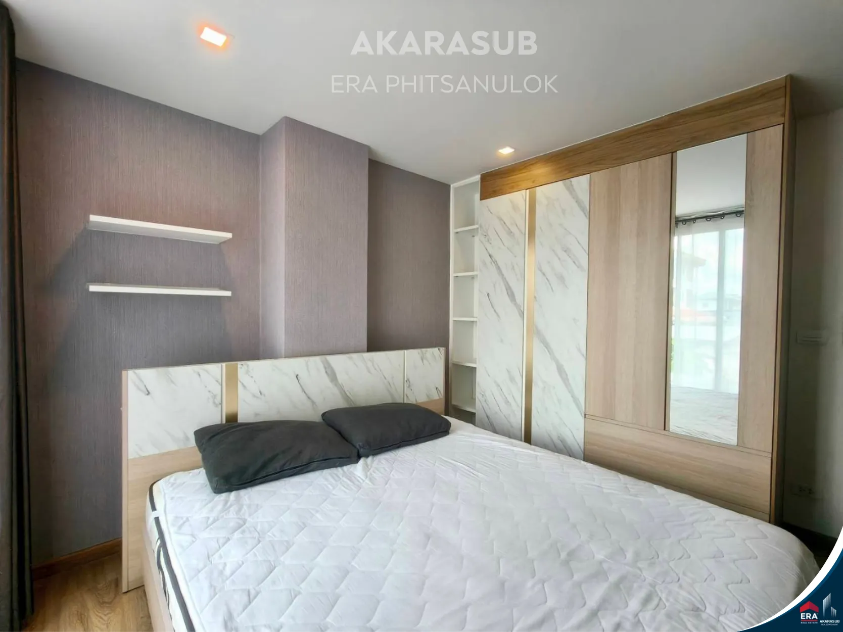 คอนโดพร้อมอยู่ ใกล้ ม.นเรศวร ประตู 4 เดินทางสะดวก (อยู่ในโครงการ K-Hall) รูปที่ 9
