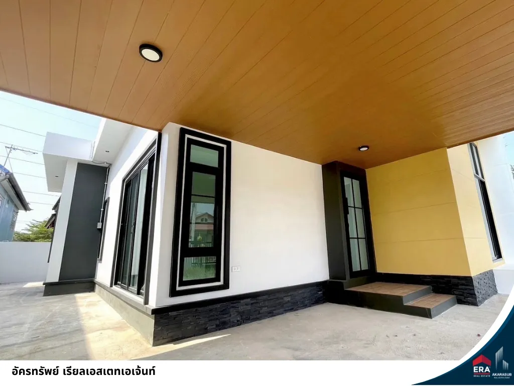 บ้านเดี่ยวสร้างใหม่ Smart Homeทั้งหลัง 70ตร.ว ใกล้แยกไทยแอโรว์ 3 ห้องนอน 2 ห้องน้ำ ราคาเพียง2.3 ลบ. รูปที่ 5