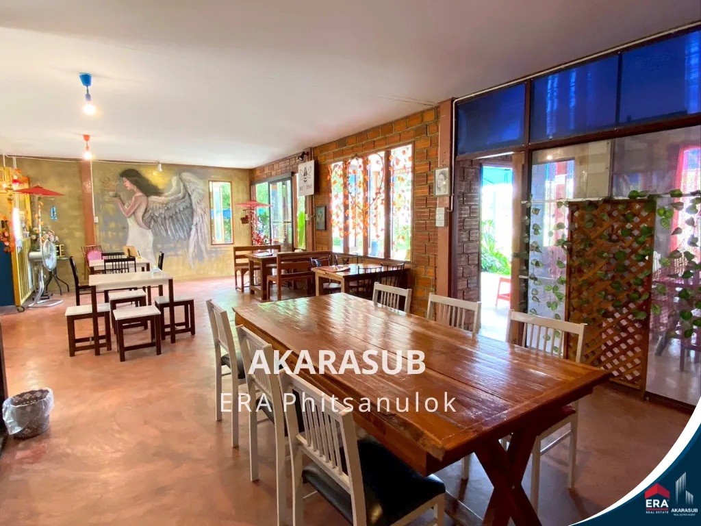 ขายที่ดินพร้อมร้านอาหาร+คาเฟ่ และบ้านหลังใหญ่ ติดสี่แยกบายพาสแสงดาว เหมาะทำธุรกิจ สำนักงาน โชว์รูม จอดรถได้ 10 คัน รูปที่ 5