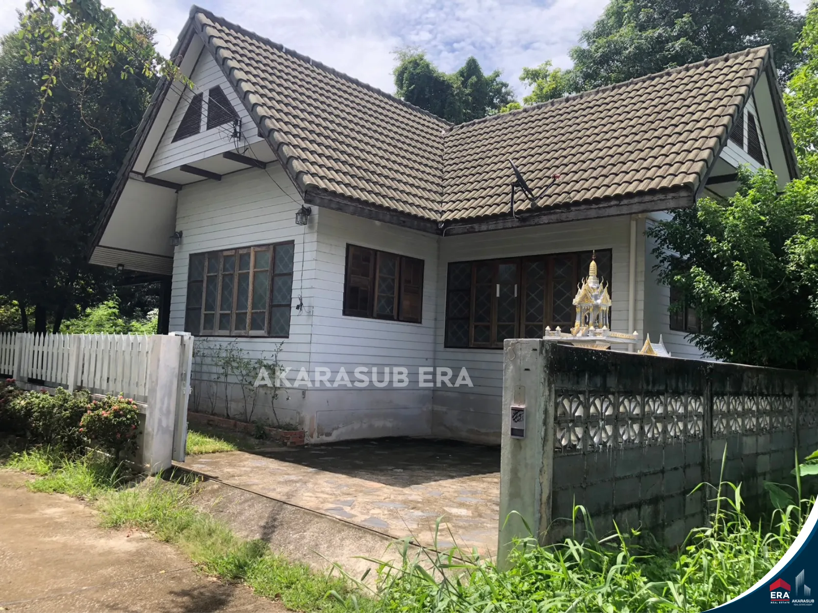 บ้านทรงสวย บรรยากาศดี มีต้นไม้ใหญ่ พิกัดอรัญญิก รูปที่ 2