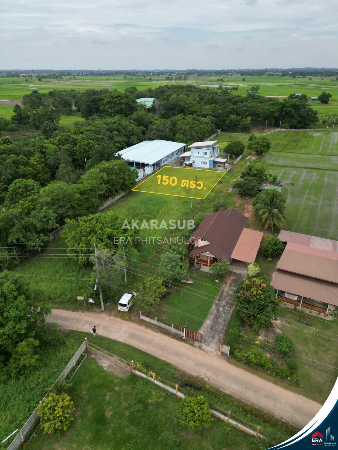 ที่ดินเปล่าแปลงสวย เหมาะสำหรับปลูกบ้าน ทำเลหัวรอ รูปที่ 3