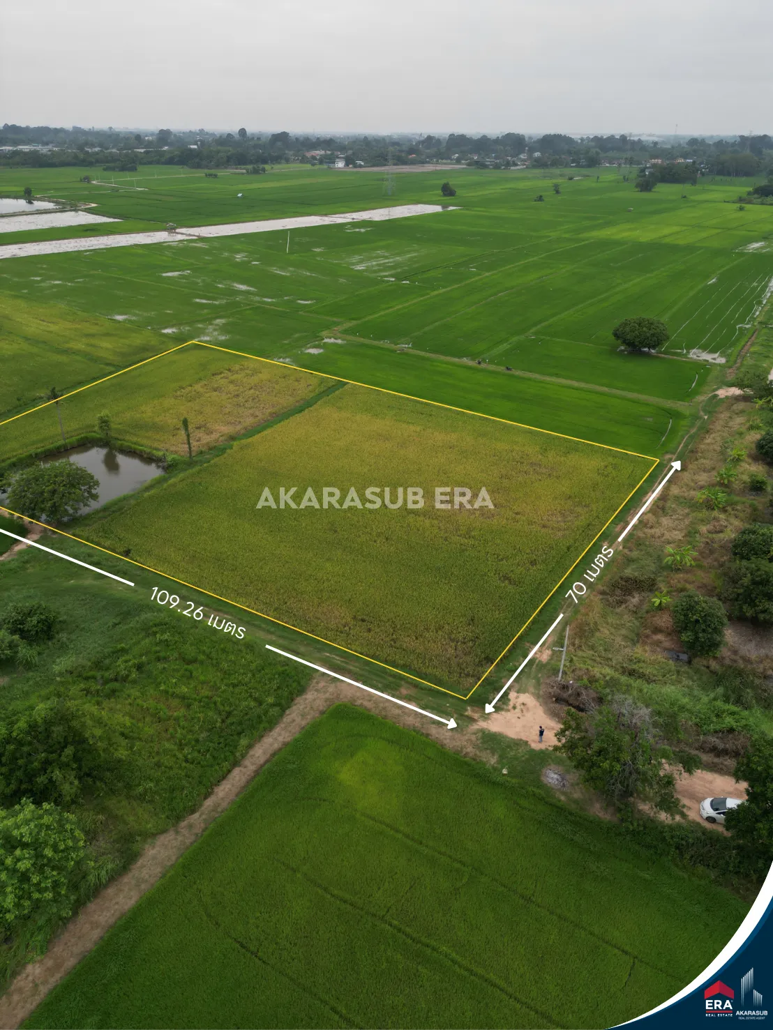 ขายที่ดิน 4 ไร่ 399 ตรว. ทำเลปากโทก รูปที่ 2