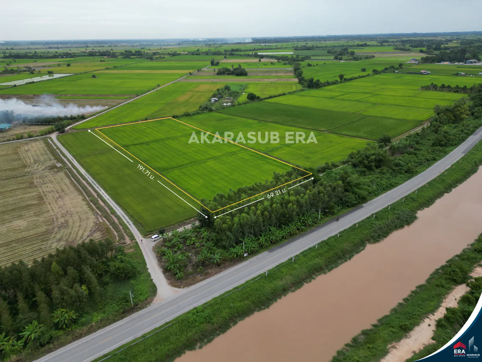 ที่ดินแปลงสวยเนื้อที่8 ไร่กว่า ใกล้ม.นเรศวร รูปที่ 2