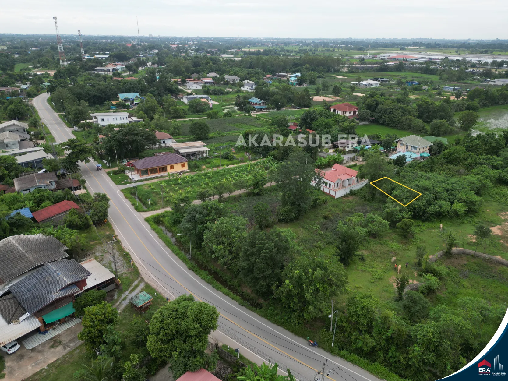 ที่ดิน ใกล้บริษัทไทยแอโรว์ พิษณุโลก ขนาด 50 ตร.วา รูปที่ 9