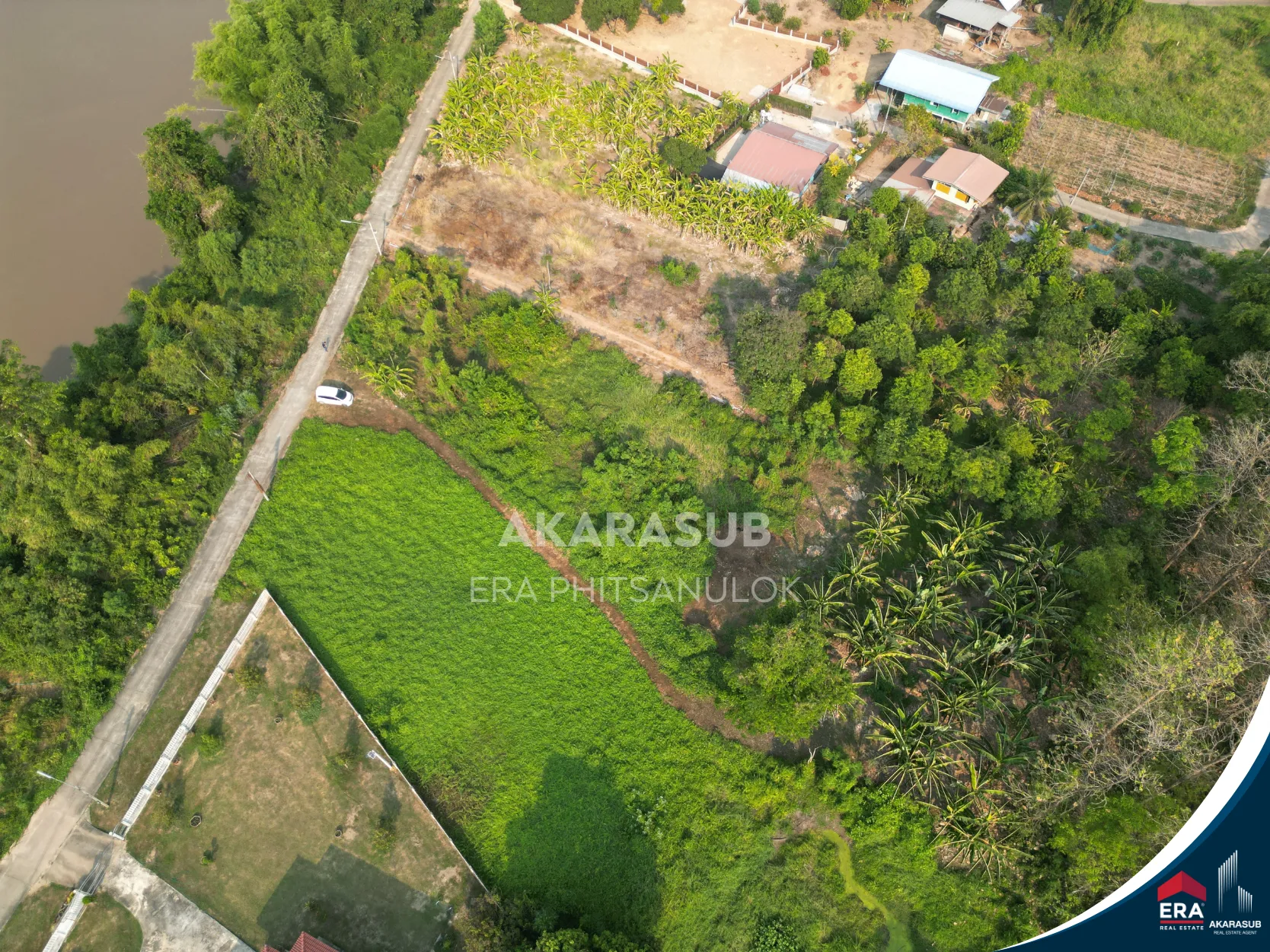 ที่ดินเปล่า 1ไร่กว่า ด้านหน้าติดแม่น้ำน่าน รูปที่ 8
