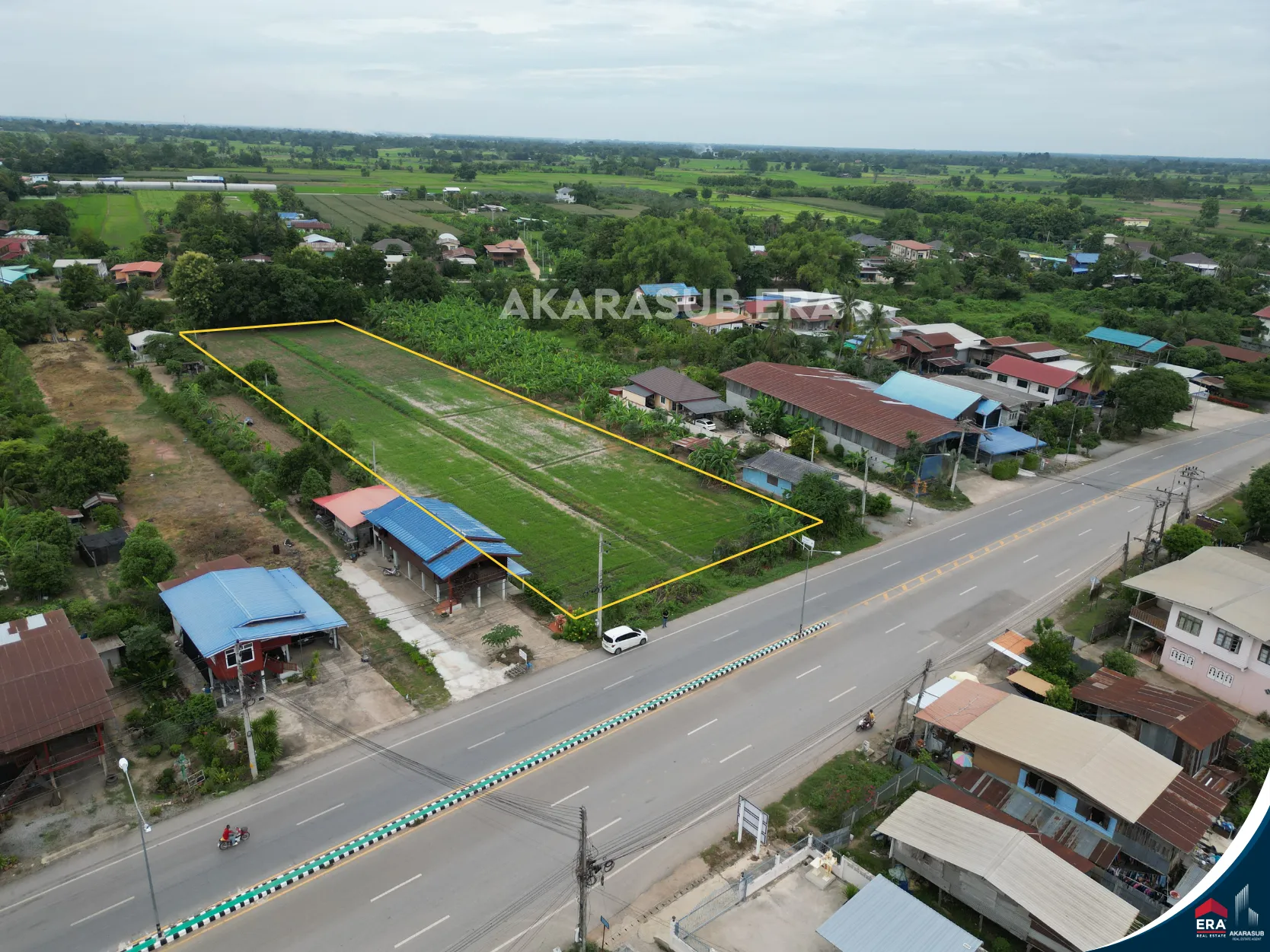 ที่ดิน3 ไร่กว่า ติดถนนใหญ่ 4 เลน ใกล้โรงเรียนบ้านหรรษาสุโขทัย รูปที่ 6